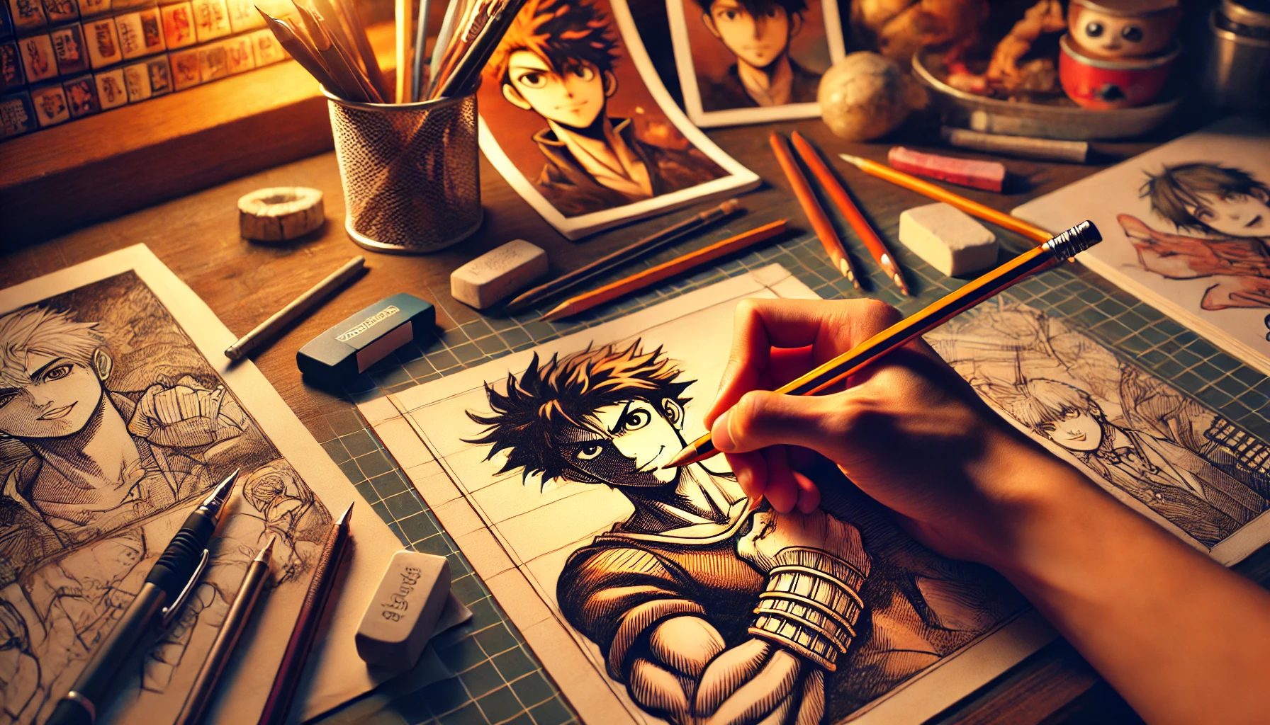 Comment dessiner un personnage de manga facilement ? - Mangatek